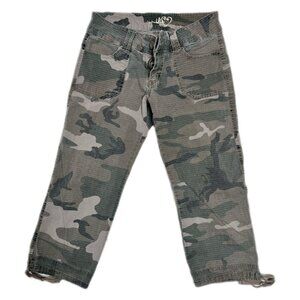 Y2K Army Capri Super Low Rise. Size Juniors 1